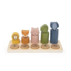 Une image pour le produit Trixie Puzzle à Chiffres 1-5 en Bois