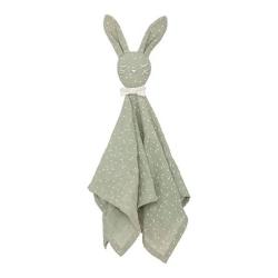 Une image pour le produit Doudou Plat Lapin Vert
