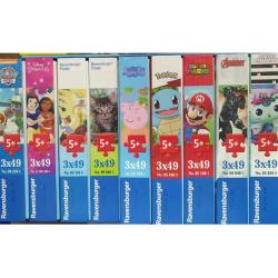 Une image pour le produit Puzzle Assortis 3 X 49 Pces