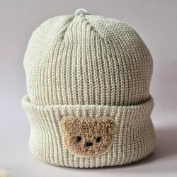 Une image pour le produit Bonnet Ours Beige