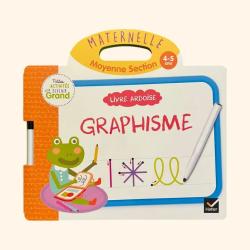 Une image pour le produit Livre Ardoise Graphisme 3-5 ans