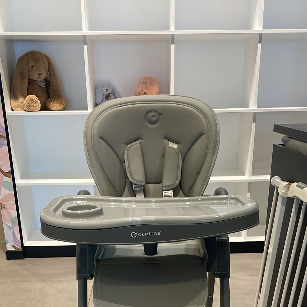 Une image pour le produit Chaise Haute Grise