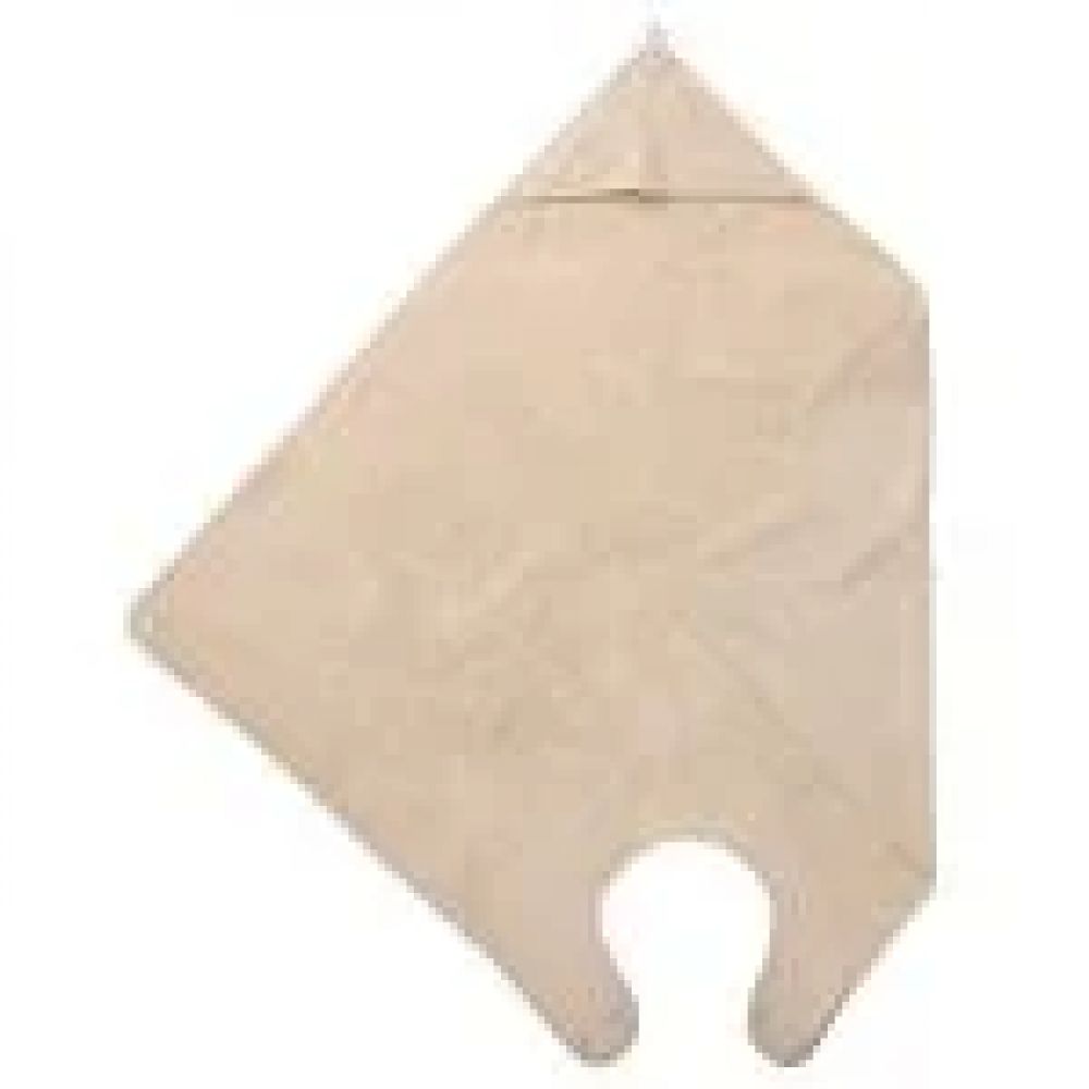 Une image pour le produit Cape de Bain Tablier en Bambou et Gaze Biscuit