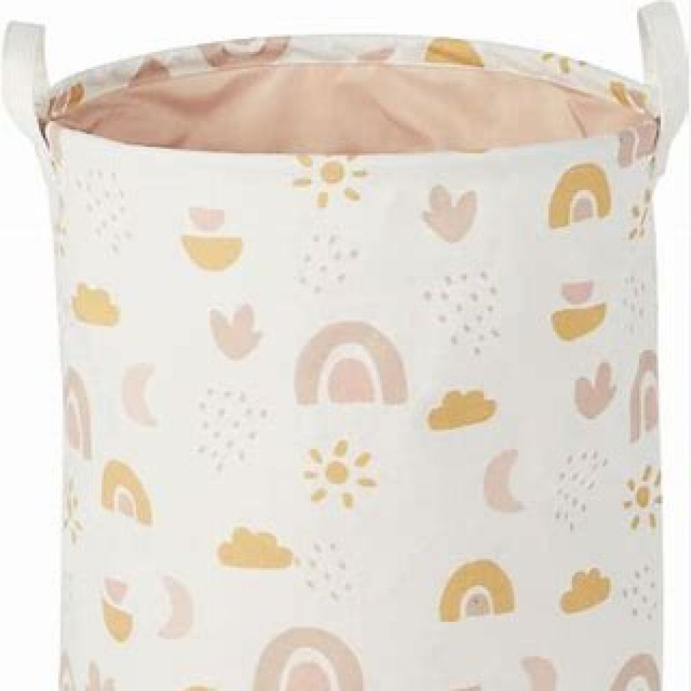 Une image pour le produit MAISONS DU MONDE Sac de Rangement Bébé à Motifs Multicolores