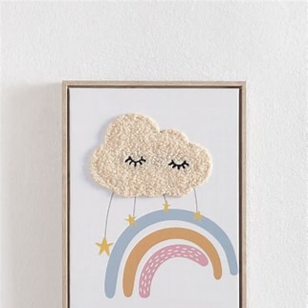 Une image pour le produit Cadre Décoratif 30x40 cm avec Texture Textile