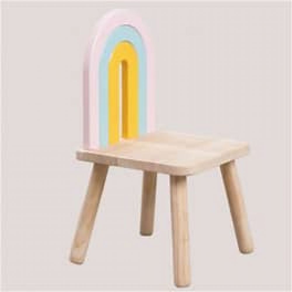 Une image pour le produit Chaise en Bois Mini Rainbow
