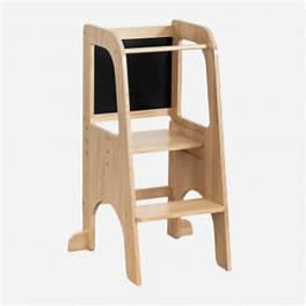 Une image pour le produit Tour d'Apprentissage en Bois de Pin
