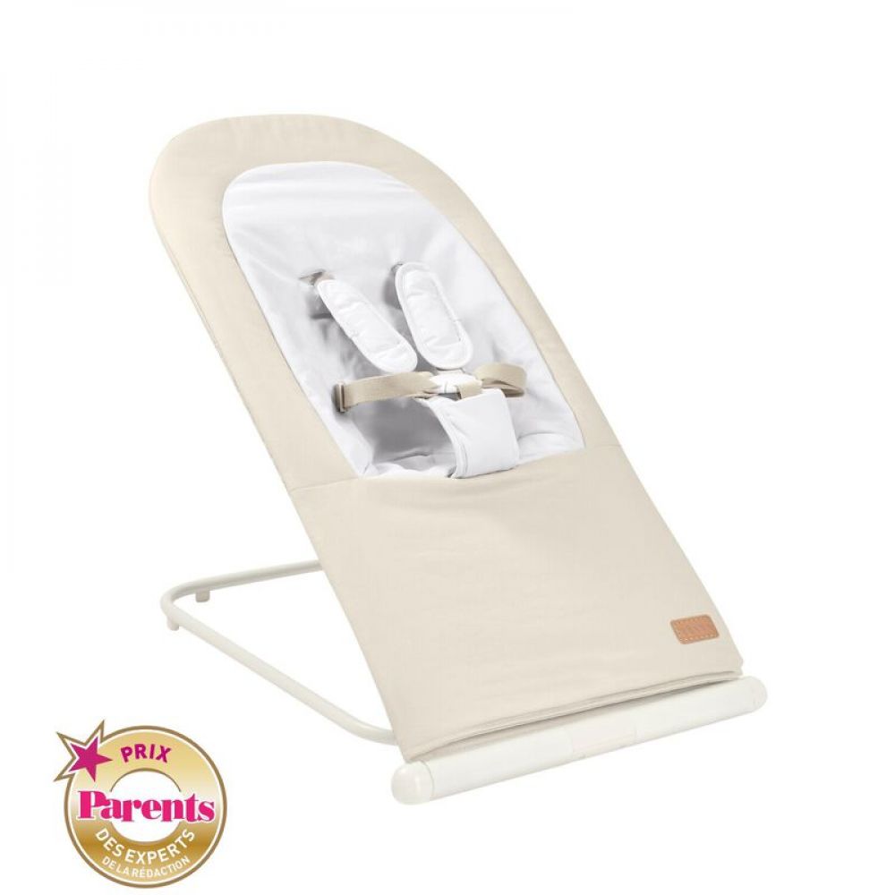 Une image pour le produit BEABA Transat Pliable Eazy Relax Beige