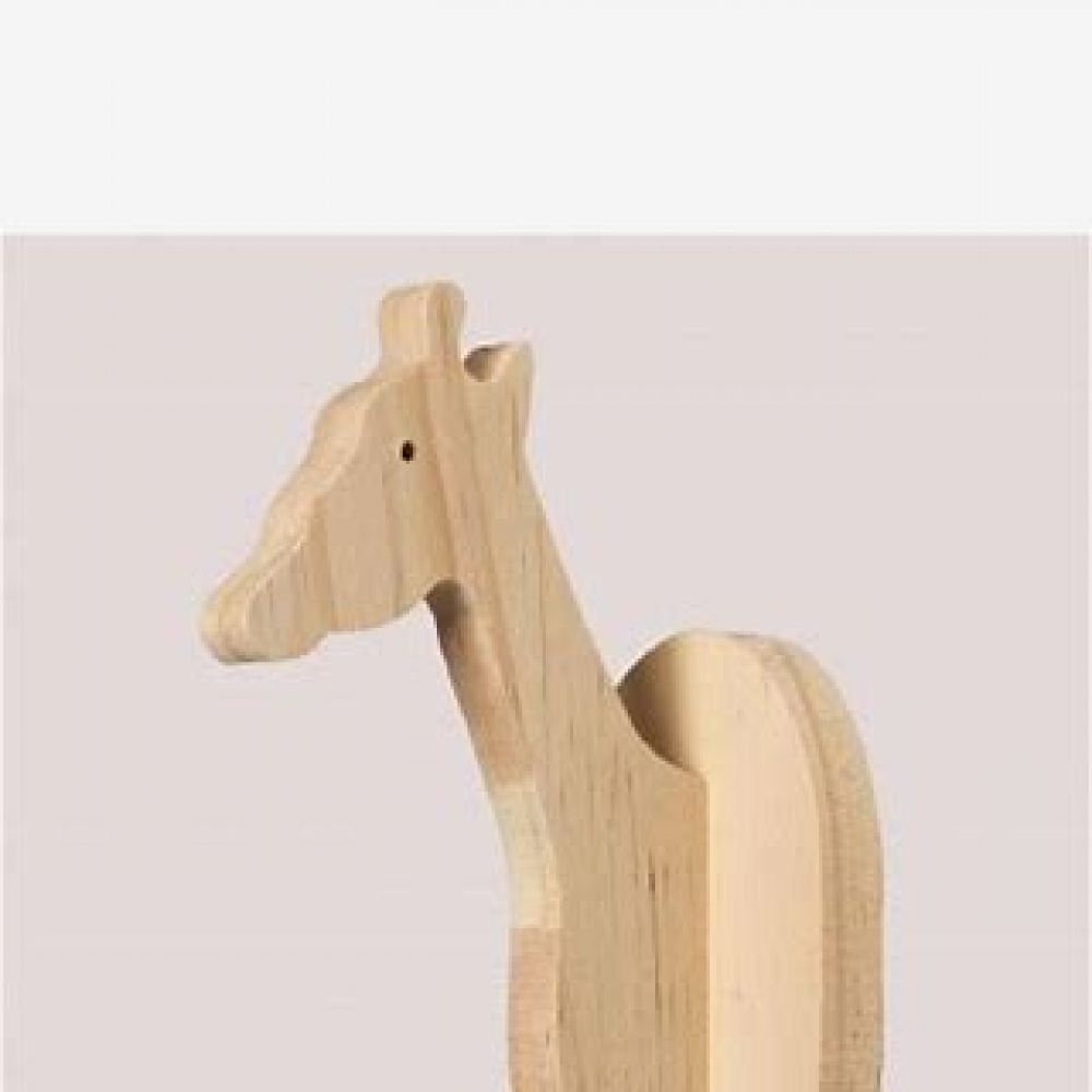 Une image pour le produit Porte-Manteau Mural en Bois Llama