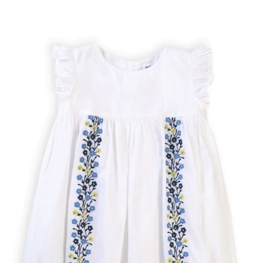 Une image pour le produit  ROBE TEXTURÉE BRODÉE 