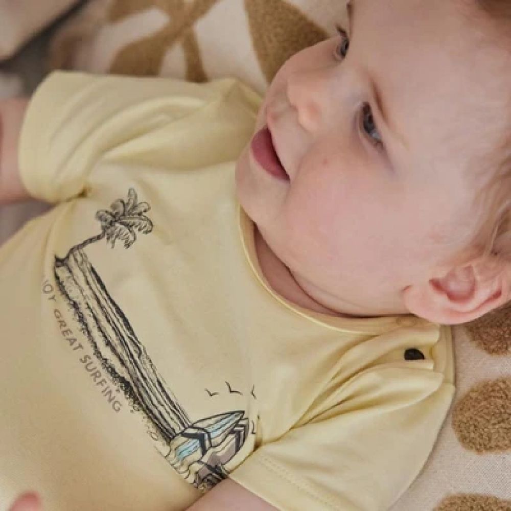 Une image pour le produit T-Shirt Jaune Bébé Garçon