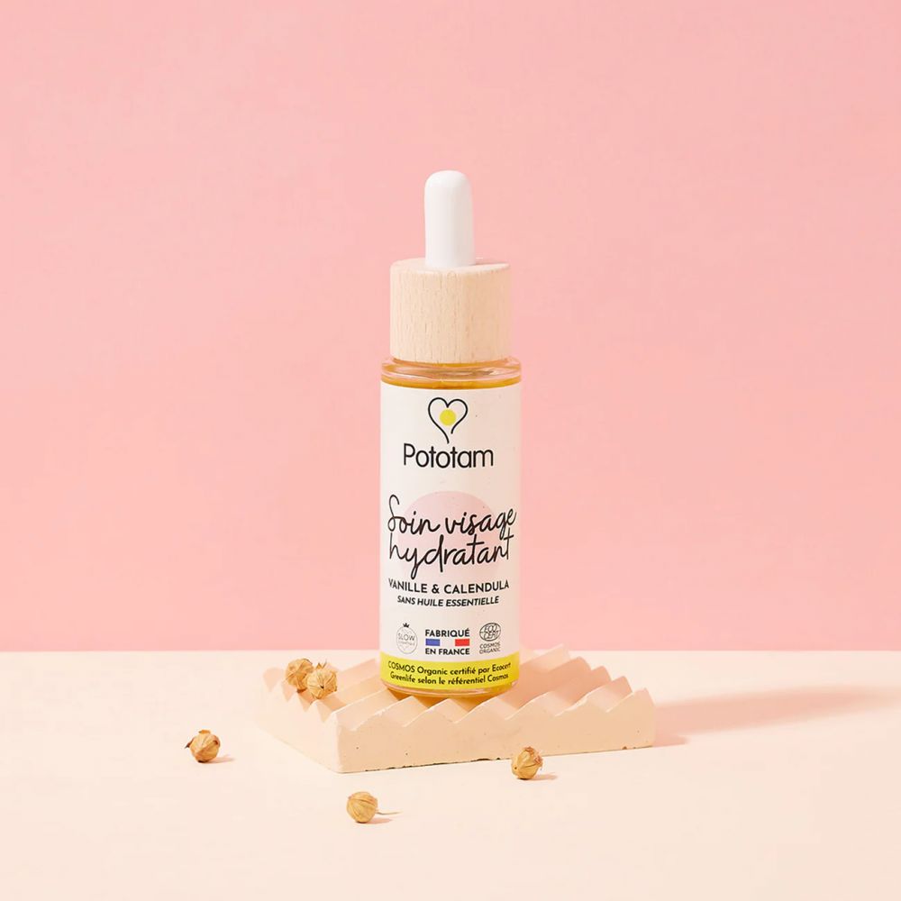 Une image pour le produit POTOTAM Soin Visage Vanille et Calendula