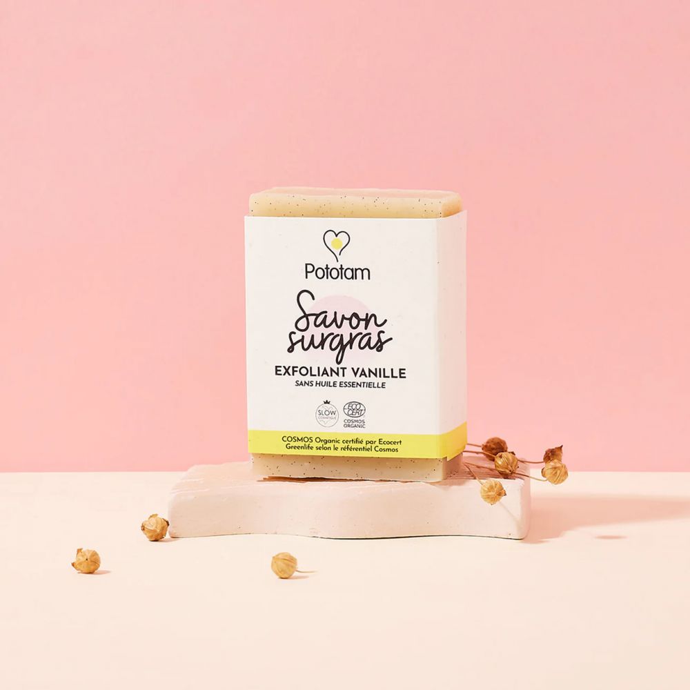 Une image pour le produit POTOTAM Savon Surgras Exfoliant Vanille