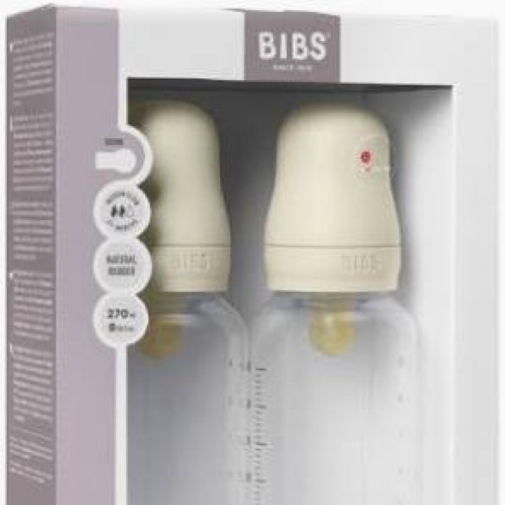 Une image pour le produit BIBS Lot 2 Biberons 270 mL