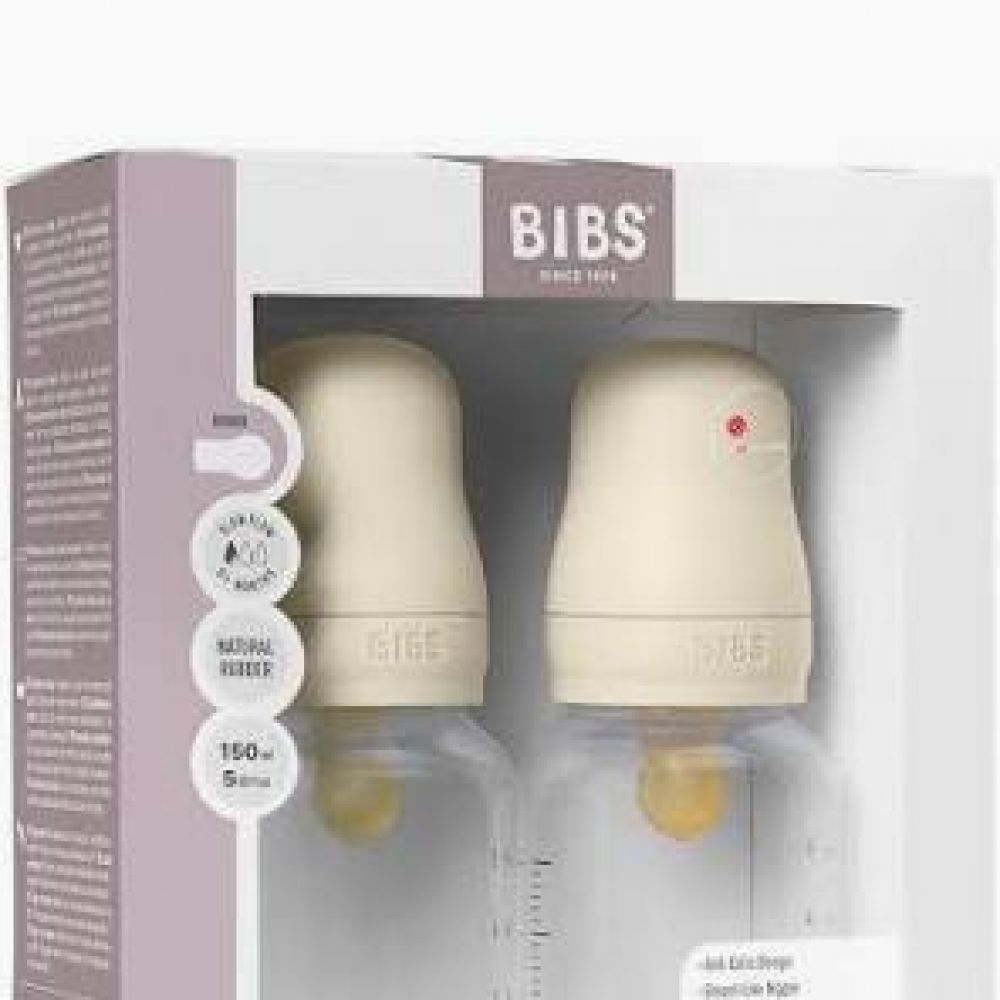 Une image pour le produit BIBS Lot 2 Biberons 150ml