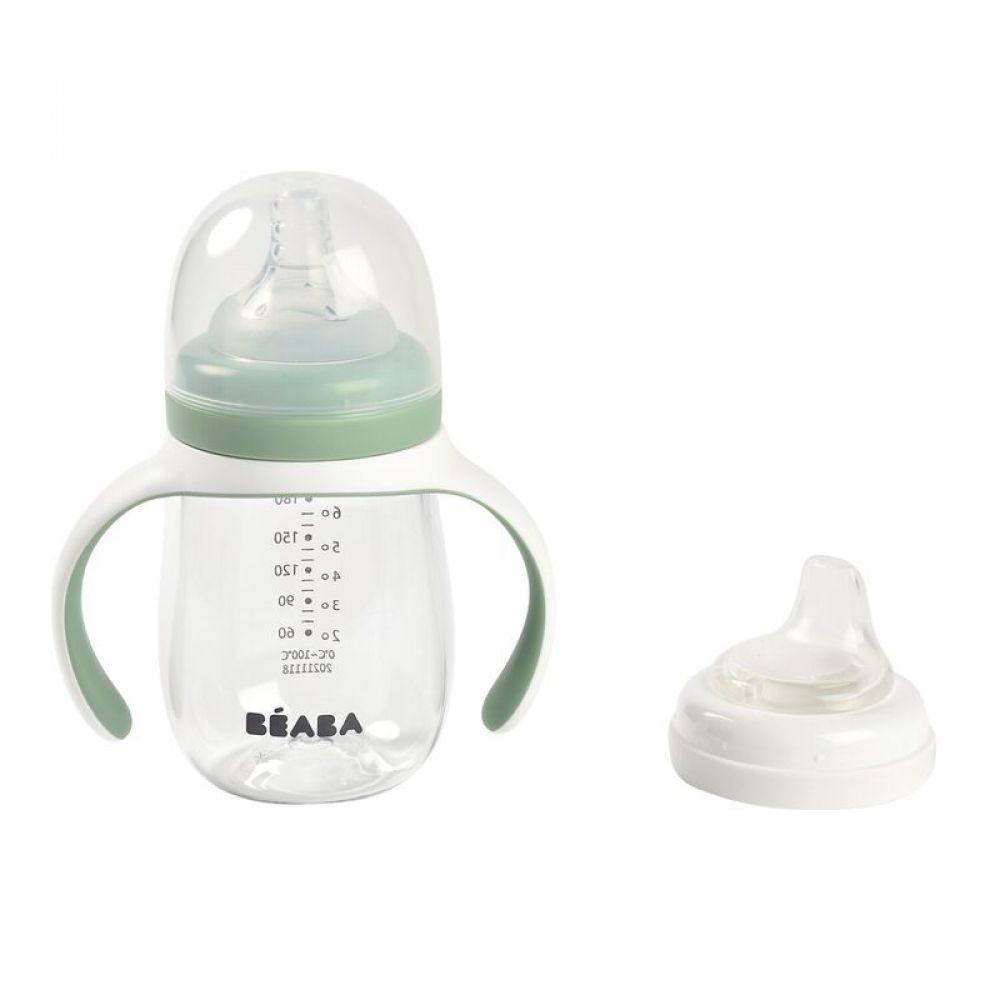 Une image pour le produit BEABA Biberon d'Apprentissage 2 en 1 210mL