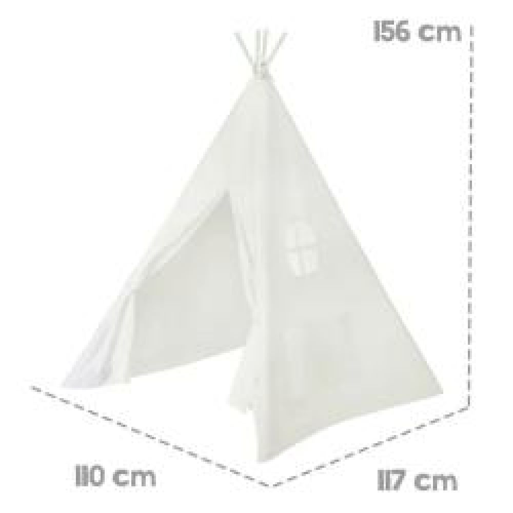 Une image pour le produit Tente Indienne Tipi en Tissu Sac Inclus