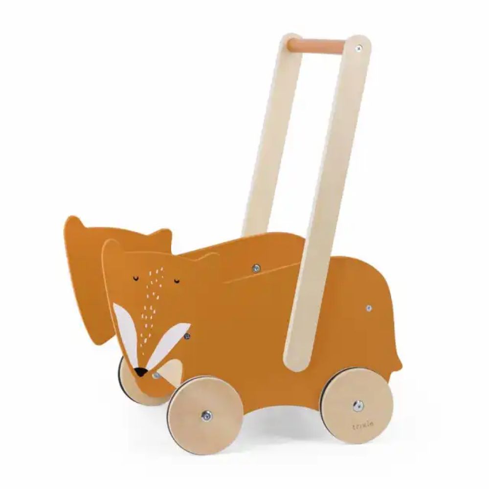 Une image pour le produit TRIXIE Chariot à Pousser en Bois
