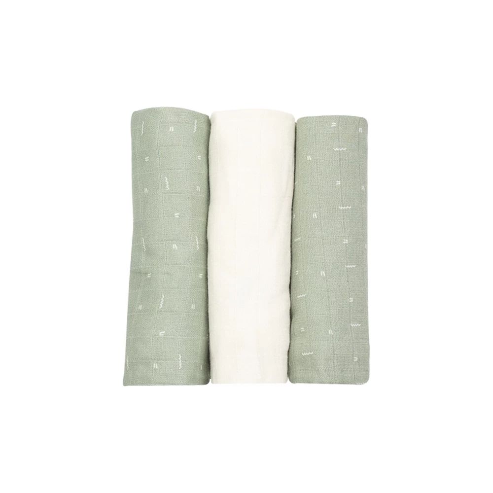 Une image pour le produit 3kg7 Lot de 3 Langes 70x70