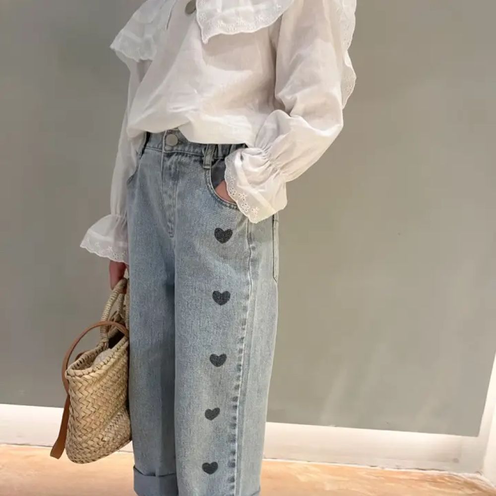 Une image pour le produit Jeans Coeur 
