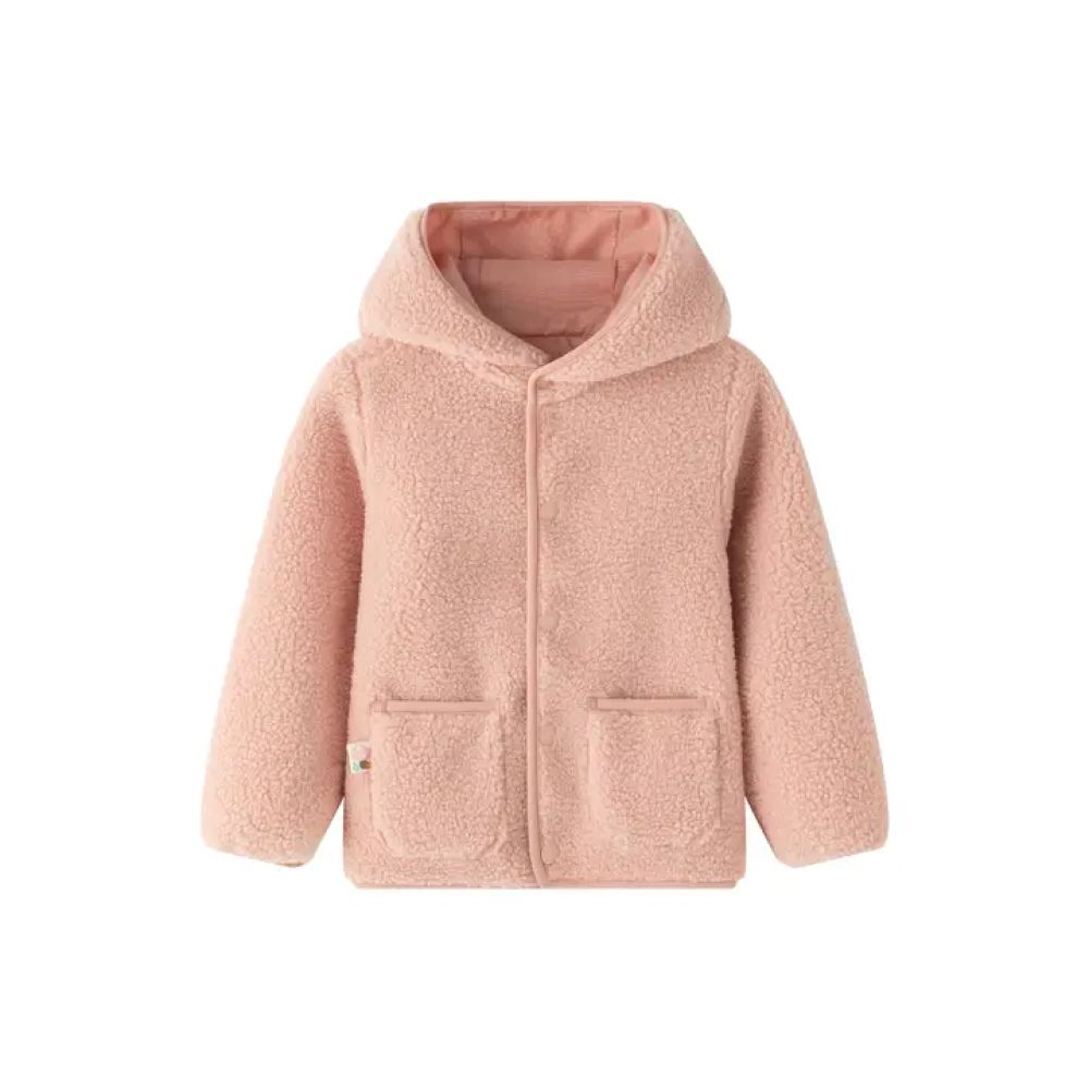 Une image pour le produit Manteau D'hiver en Peluche à Capuche Avec Oreilles 